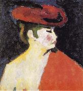 Alexei Jawlensky The Red Shawl USA oil painting artist